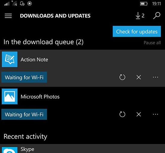 Win10 Mobile应用商店更新：大波应用更新下载