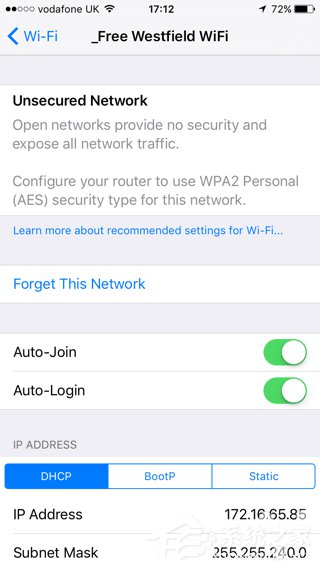 iOS10 Beta1又一新特性曝光：WiFi安全改进