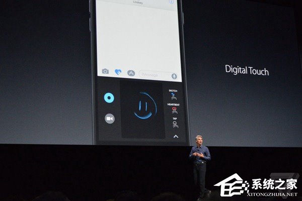 苹果iOS10新技能：iMessage“隔空接吻”发送心跳