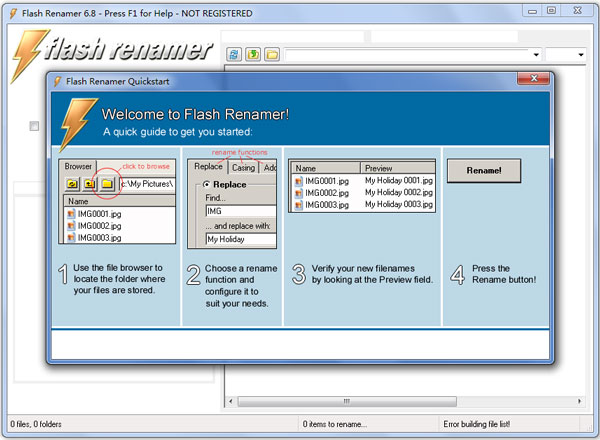Flash Renamer