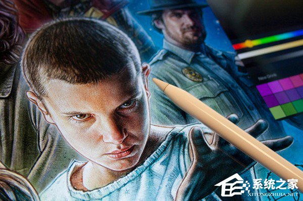 《怪奇物语》海报采用苹果iPad Pro和Apple Pencil创作