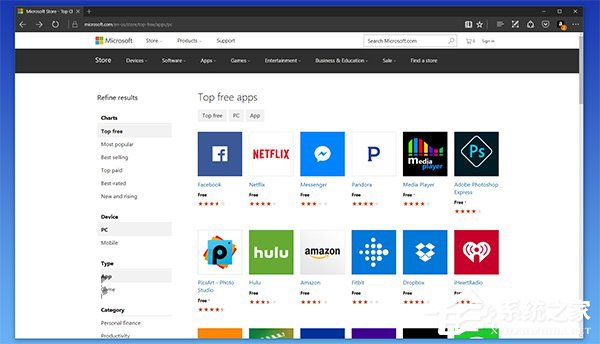 Win10应用商店网页版将改版：商店UI迎来全面革新