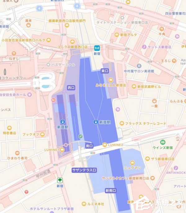 苹果iOS10版改善东京地铁站数据