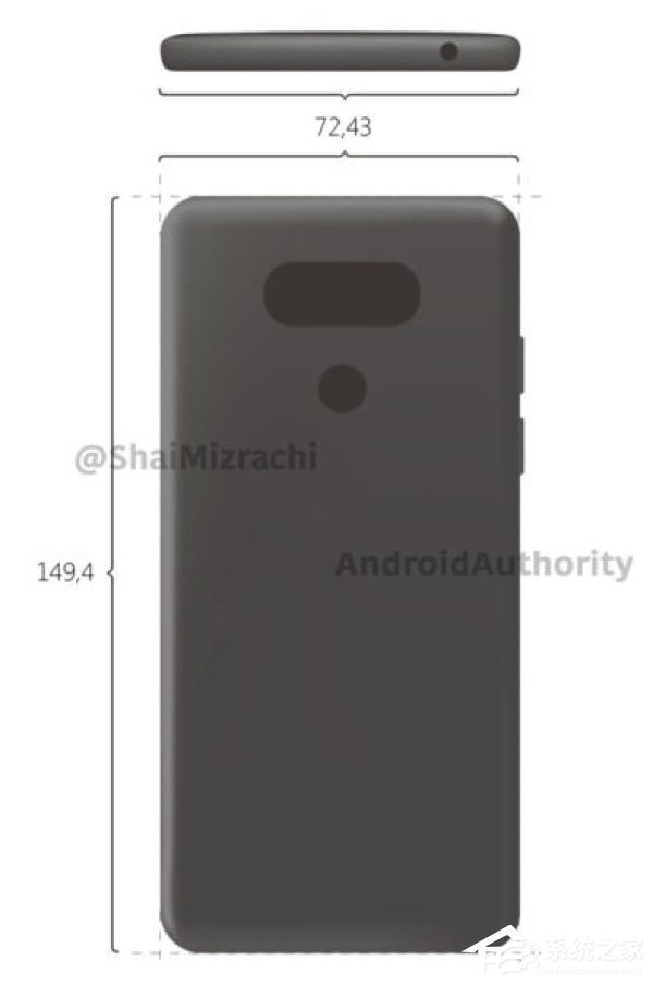 LG G6渲染图曝光：与G5设计风格一脉相承