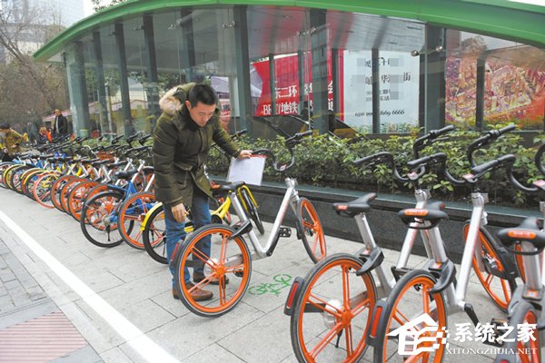 深圳设置共享单车停放区：乱停乱发将面临20元的罚款