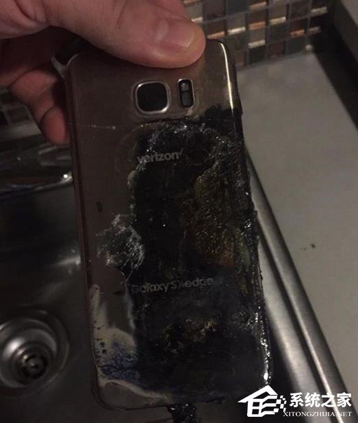 Galaxy S7 Edge也炸了！三星官方沉默回应