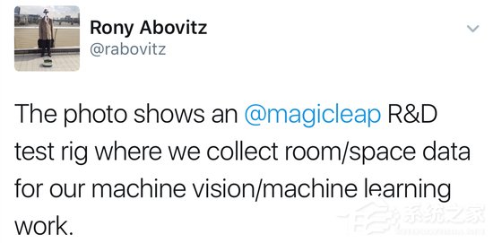曝光的原型产品太丑？Magic Leap CEO称不是AR设备