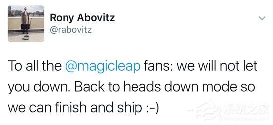曝光的原型产品太丑？Magic Leap CEO称不是AR设备