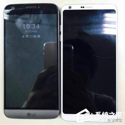 LG G6真机/渲染图曝光：黑白配色齐亮相