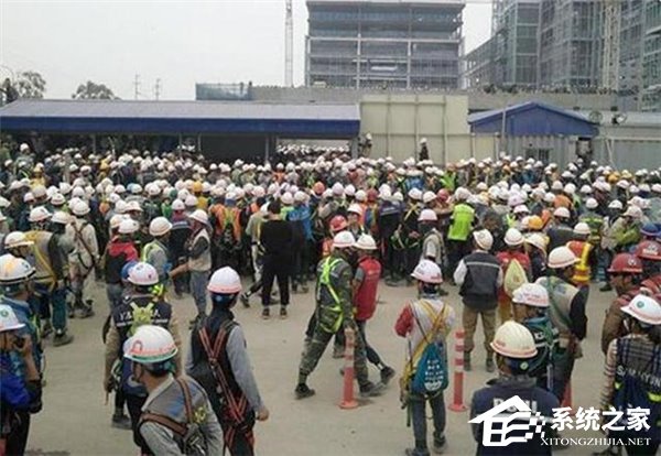 工人与保安起争执，三星越南工厂上演千人混战！