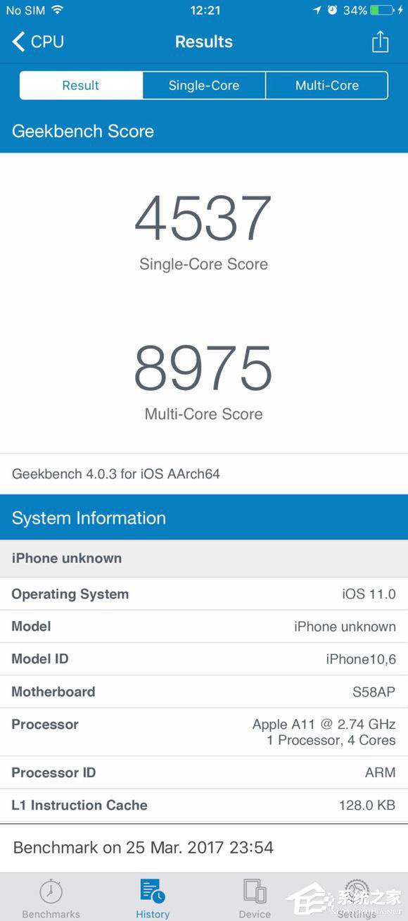 iPhone 8跑分完爆所有Android旗舰？你可能看了假的图片