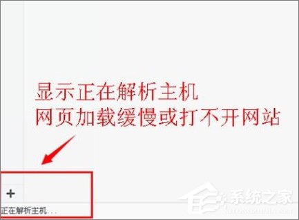 Win10打开浏览器一直提示“正在解析主机”怎么办?