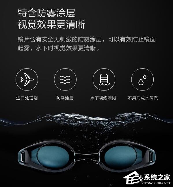 小米旗下有品上架TS成人游泳眼镜：黄金大视角