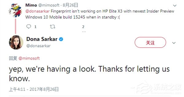 微软推送Windows 10手机系统更新：指纹识别被废