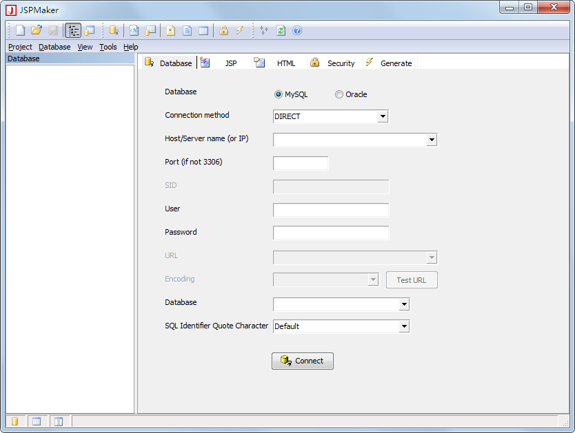 JSPMaker(jsp代码生成器) V1.1