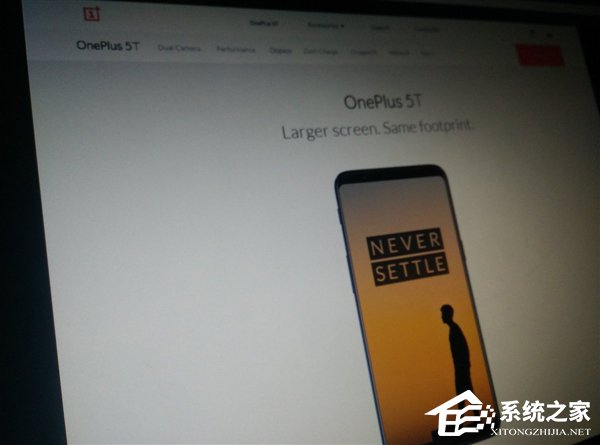 一加5T？外媒曝光一加全面屏新机宣传海报