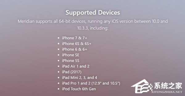 iPhone 7也能用！开发人员发布iOS10-10.3.3越狱工具“Meridian”