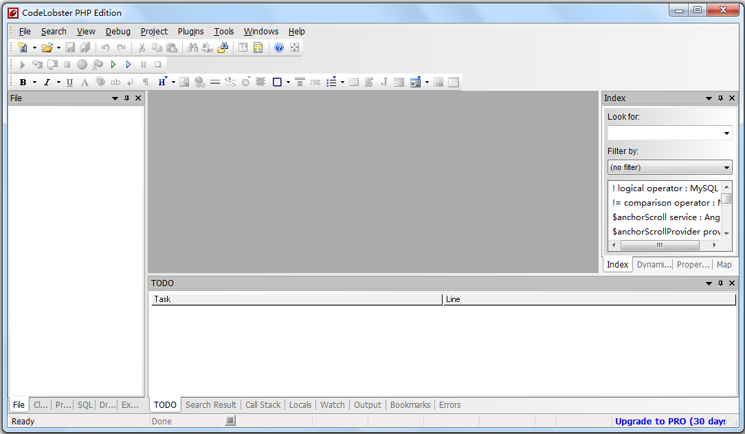 PHP编辑器(CodeLobster PHP Edition) V5.15 英文版