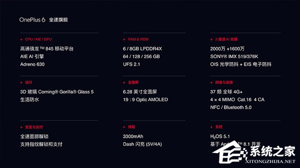 3199元起！一加发布国行版新旗舰“一加6”手机