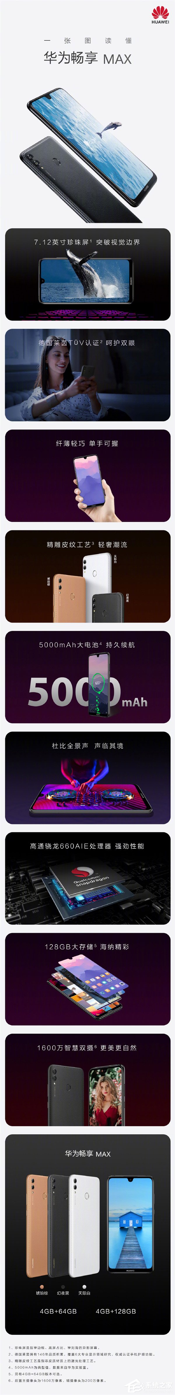 1699元!华为发布畅享MAX手机(附预约地址)