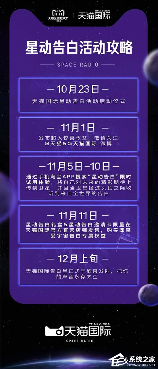 阿里举办“天猫国际宇宙告白卫星”真身揭幕仪式
