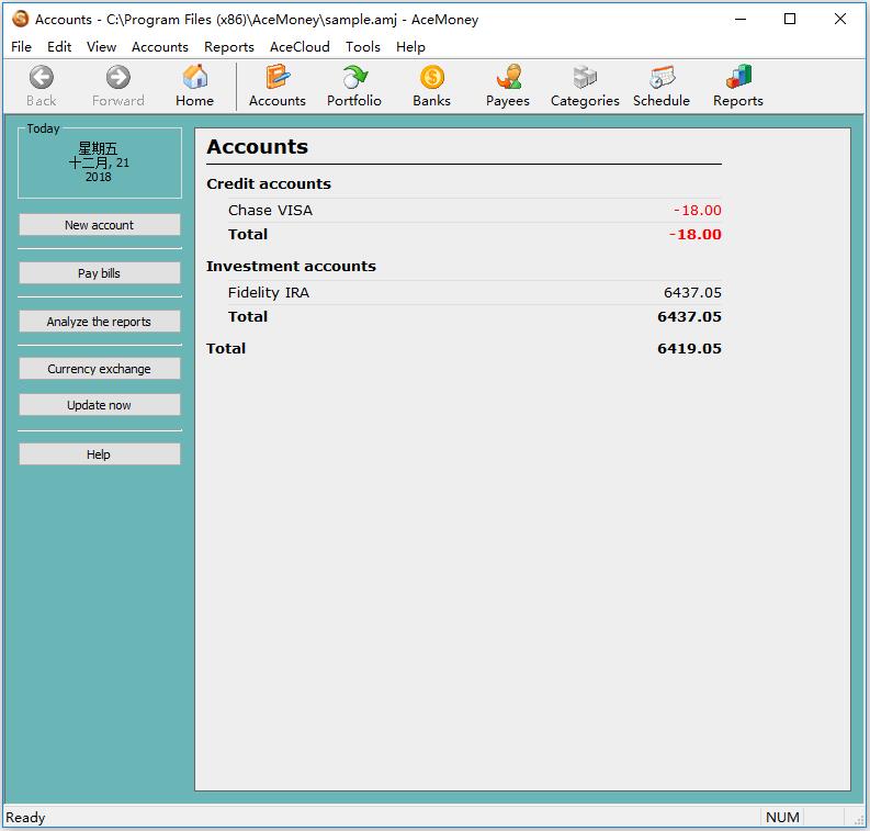 AceMoney Lite(个人理财工具) V4.37.1.0