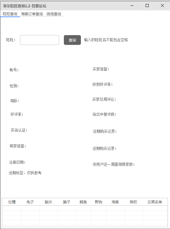 菲尔旺旺查询 V1.2 绿色版