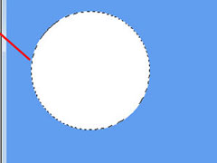 PhotoShop7如何用工具画圆？PhotoShop7用工具画圆的方法