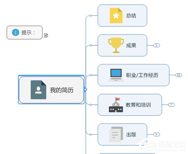 mindmanager如何制作个人简历?mindmanager制作个人简历的方法步骤