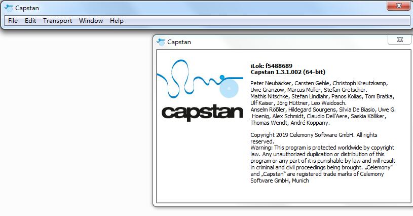 Celemony Capstan