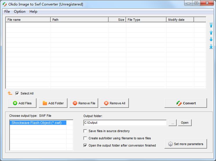 Okdo Image to Swf Converter