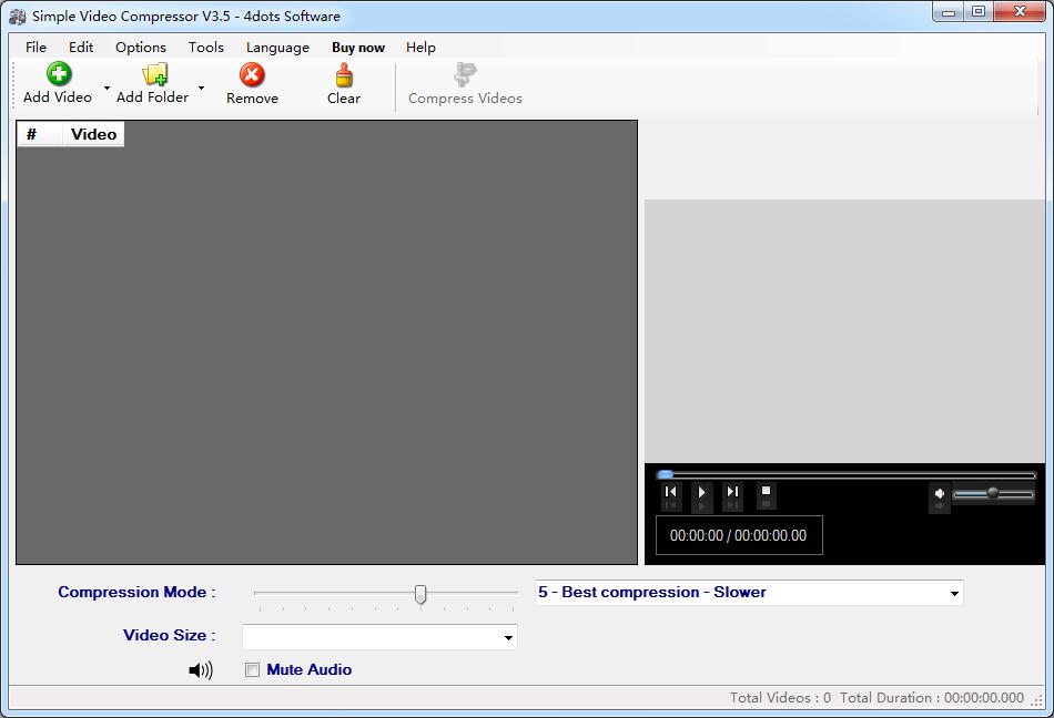 Simple Video Compressor