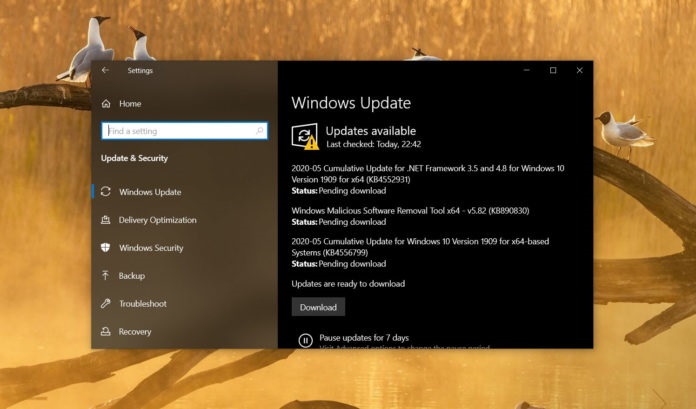 微软正式推送Win10 1909最新更新 Build