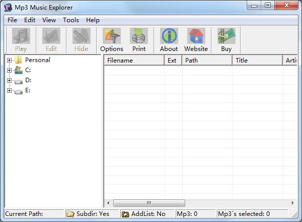Mp3 Music Explorer