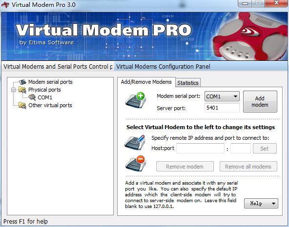 Virtual Modem PRO