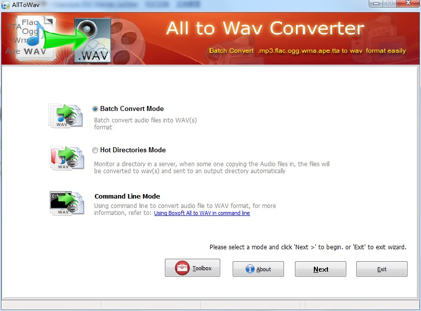 Boxoft All to Wav Converter