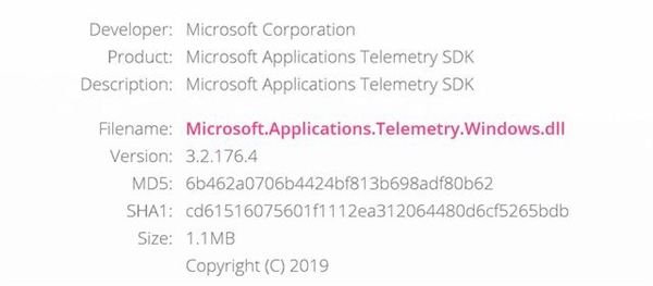 微软Win10系统发现259GB大的dll文件