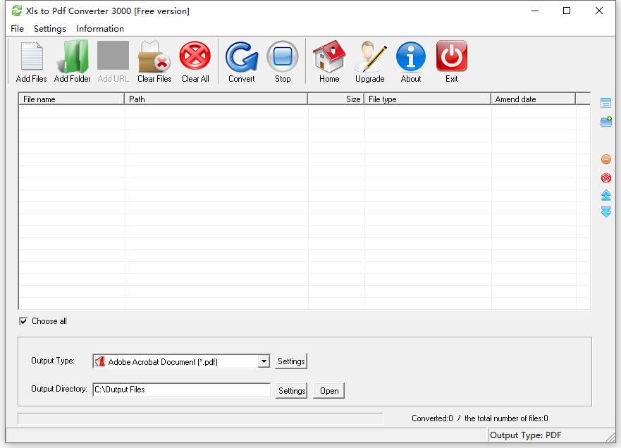 Xls to Pdf Converter 3000