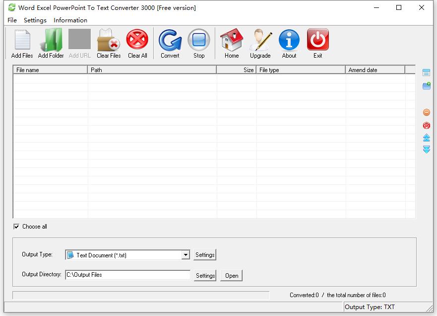 Word Excel PowerPoint To Text Conver