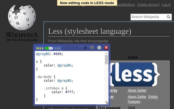 Live Editor For CSS