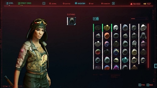 赛博朋克2077 1000多种服装存档