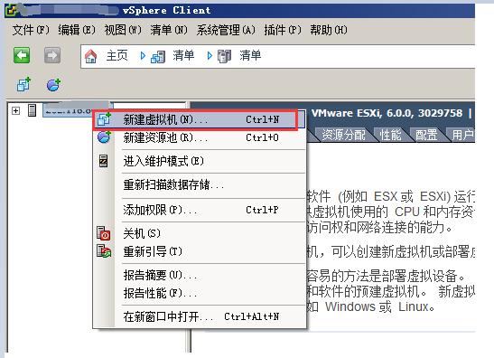 Vmware vsphere client