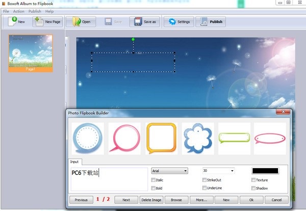Boxoft Album to Flipbook
