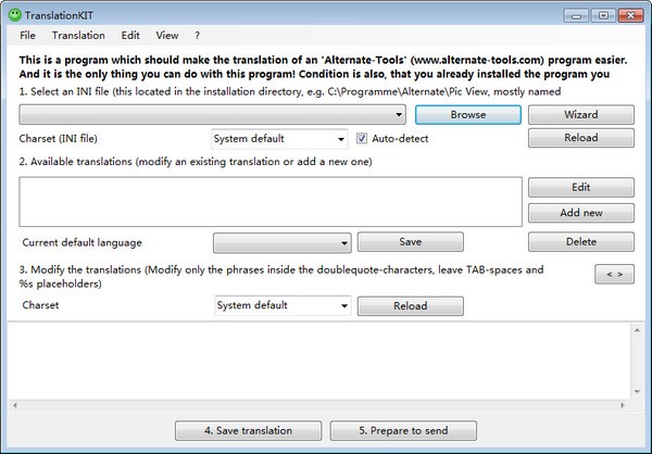 Alternate Translation KIT