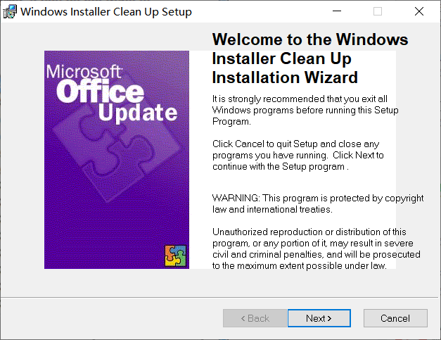 Windows Installer Clean UP