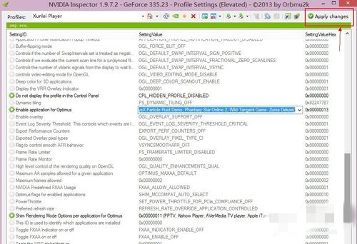 NVIDIA Inspector