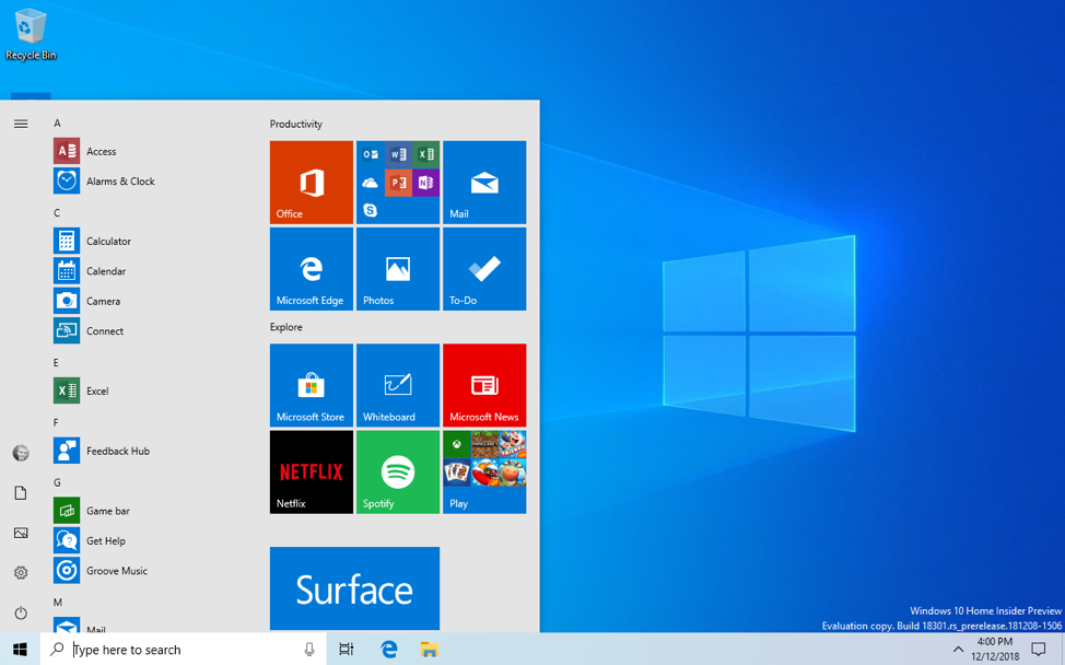 微软发布Win10 Build 18363.1766 (KB50