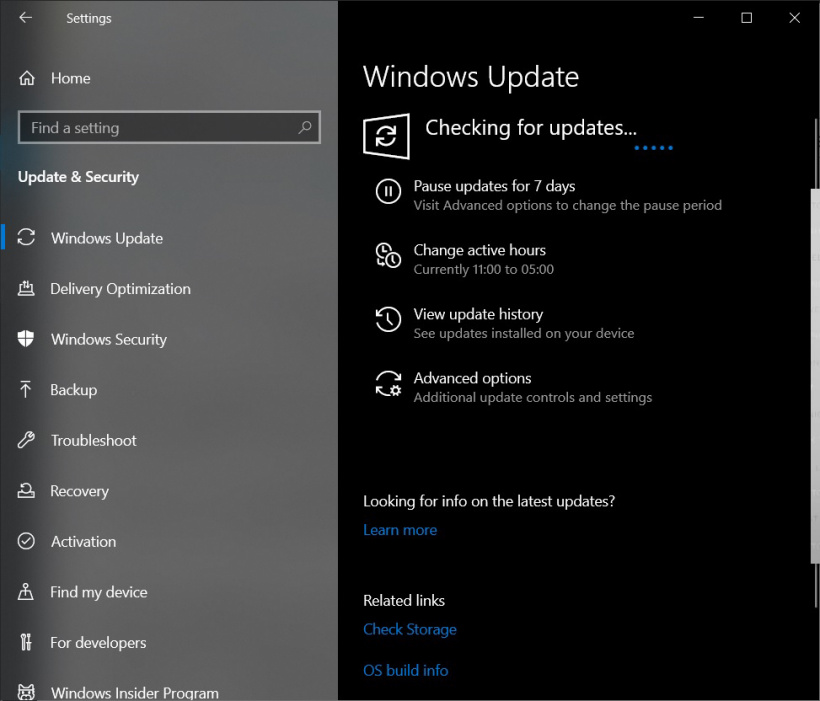 微软发布Win10 Build 18363.1766 (KB50