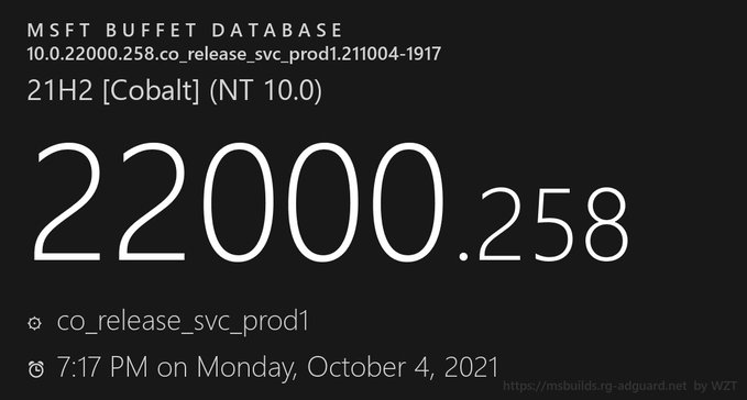 微软Win11 RTM版KB5006674更新补丁已发