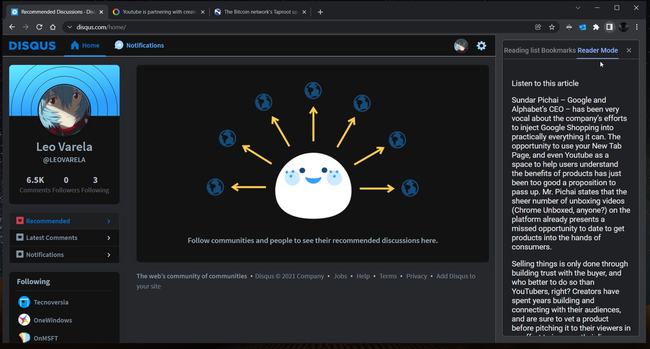 Chrome浏览器将支持侧边栏阅读文章